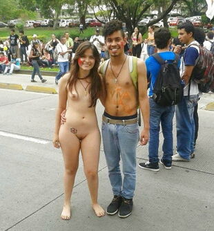 First-timer dolls naked in public -