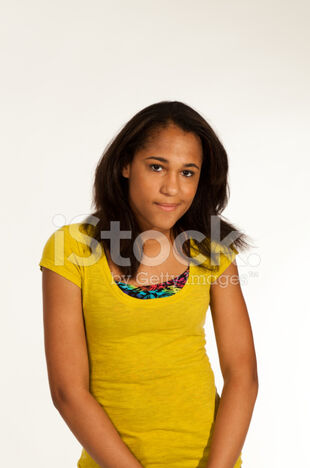 Multi Racial Young lady Nymph Stock