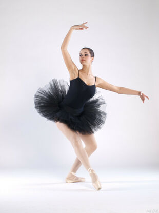Marvelous young lady ballerina